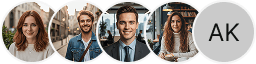 Multiple investor profile avatars on Zlaty Zralotel trading review block